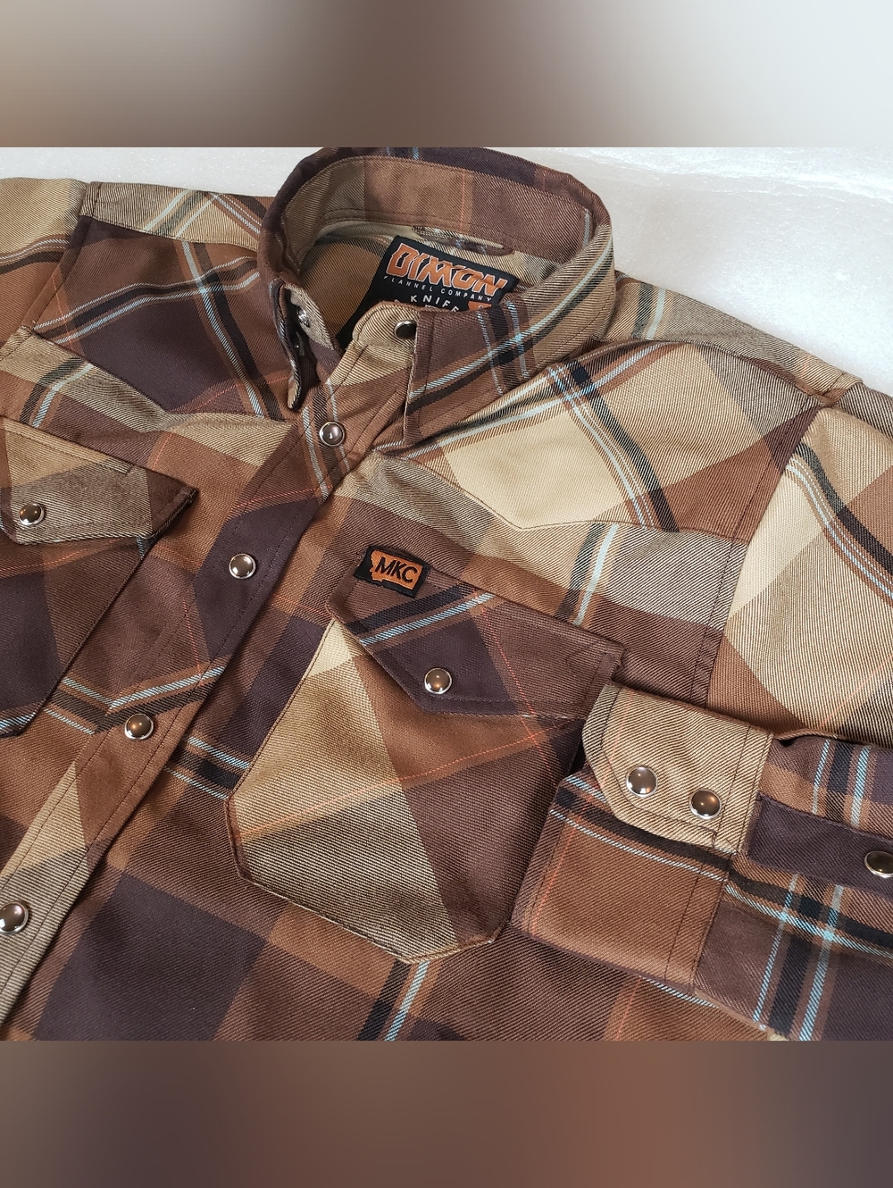 Dixxon Men's Small "Montana Knife Company 2.0" Flannel Shirt